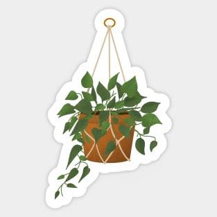 Hanging Basket Sticker